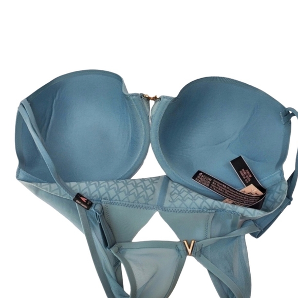 NWT Victoria's Secret Demi Racerback Bra 32 DD - NEW "Barely There" - Picture 5 of 14